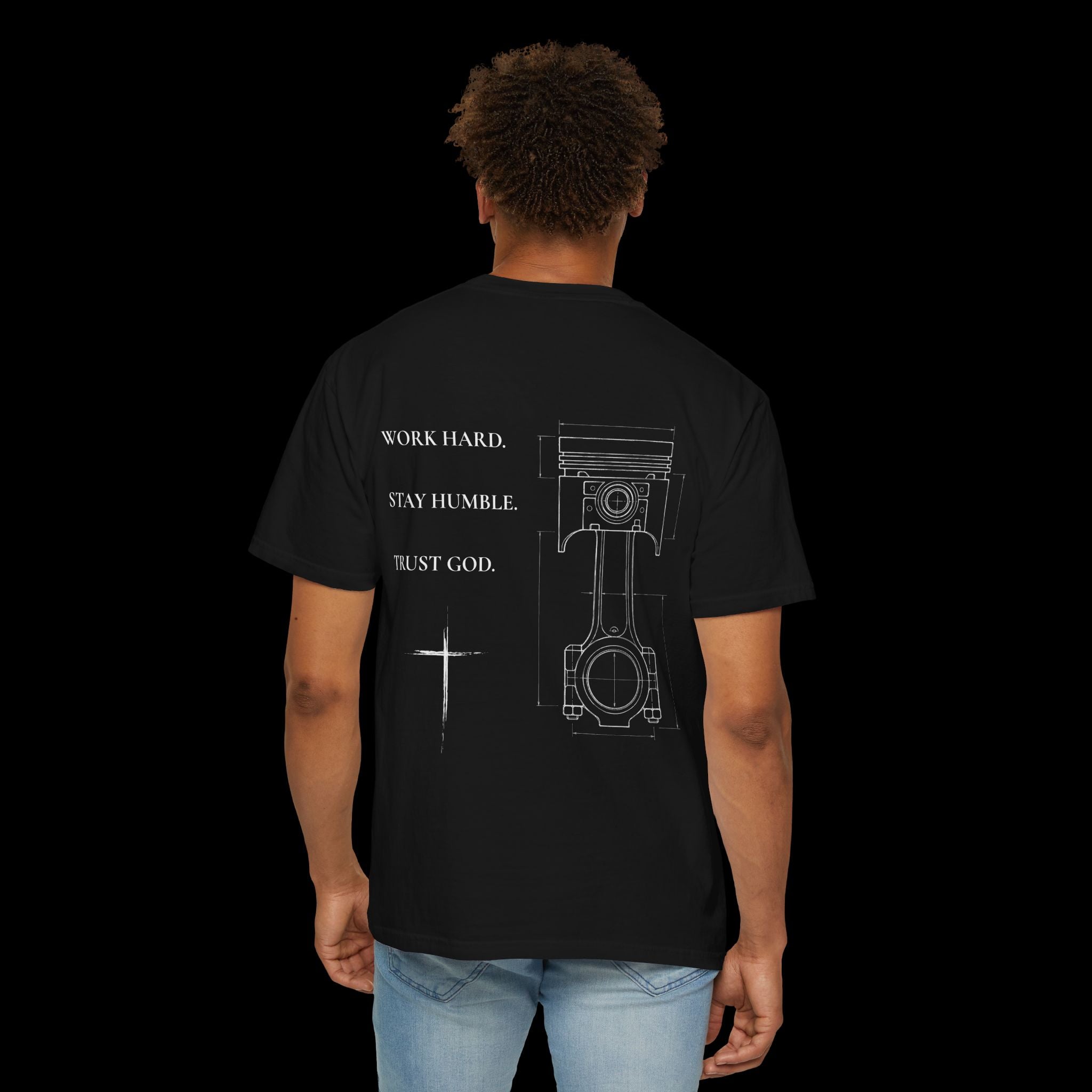 Work Hard Stay Humble Trust God Tee
